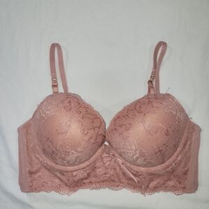 Secret Possessions Dize 36 B Lace Bra in Soft Pink